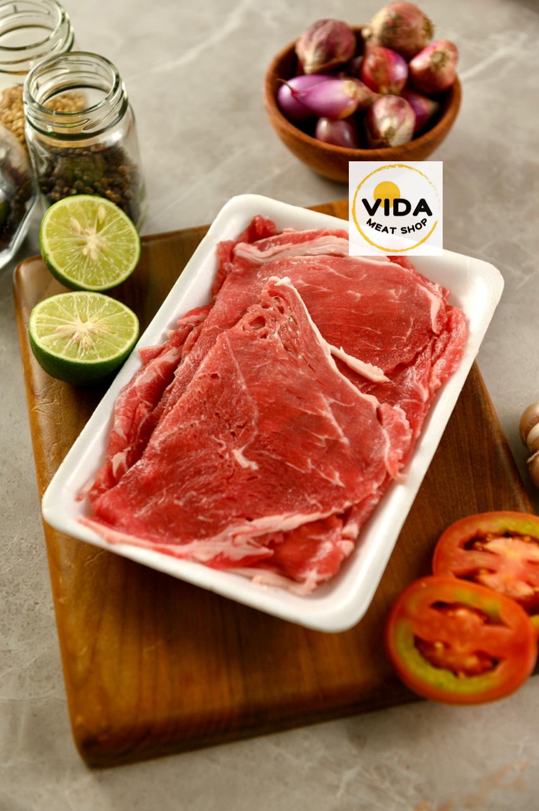 Beef Slice Lean Meat / Low Fat 500gr Cocok untuk Sukiyaki & Grill