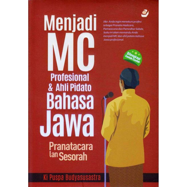 Buku Menjadi Mc Profesional Ahli Pidato Bahasa Jawa Lazada Indonesia