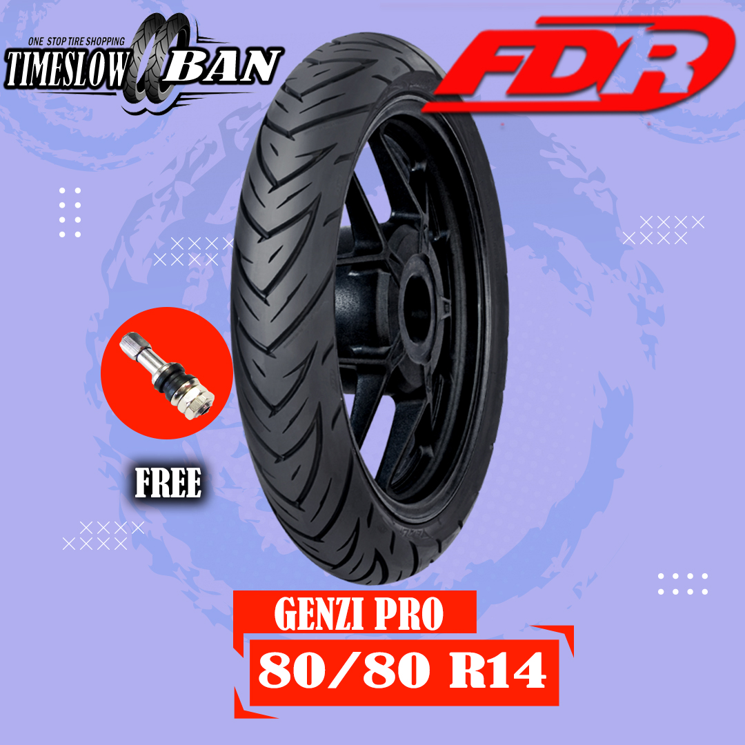 Ban Motor Matic FDR GENZI PRO 80 80 Ring 14 Tubeless Lazada Indonesia