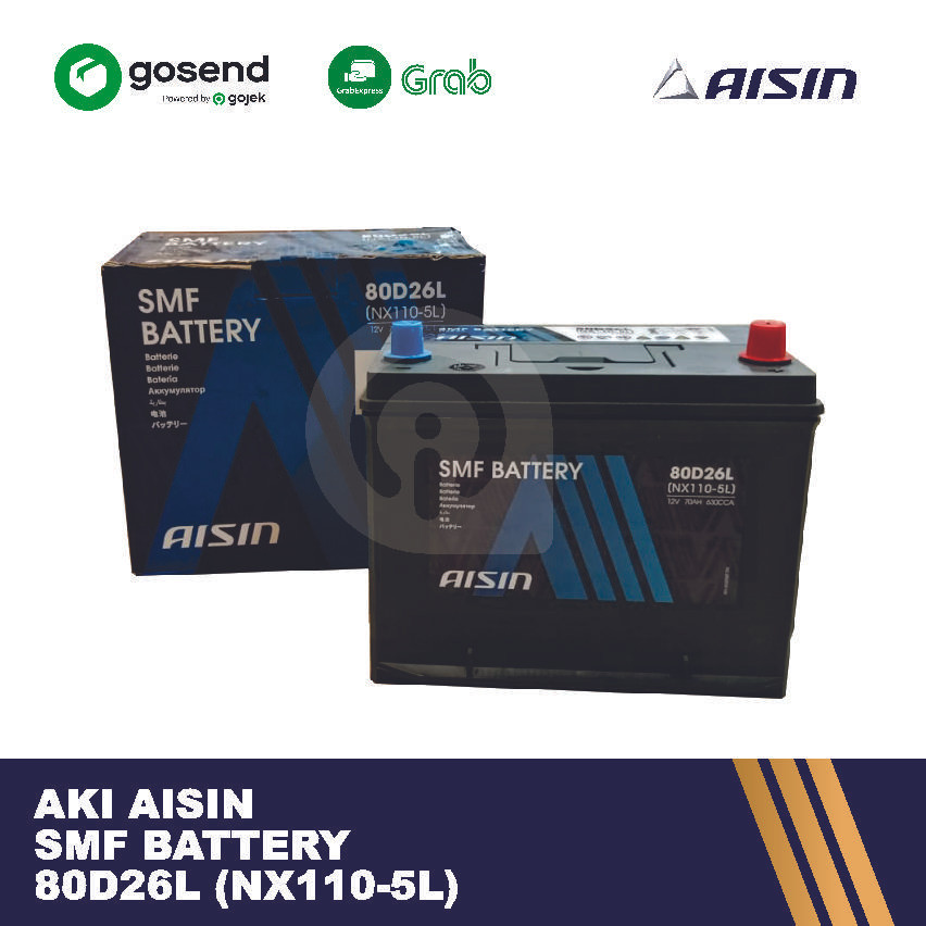 Accu Aki Mobil SMF Kering NX110-5L PAJERO AISIN ORIGINAL | Lazada Indonesia