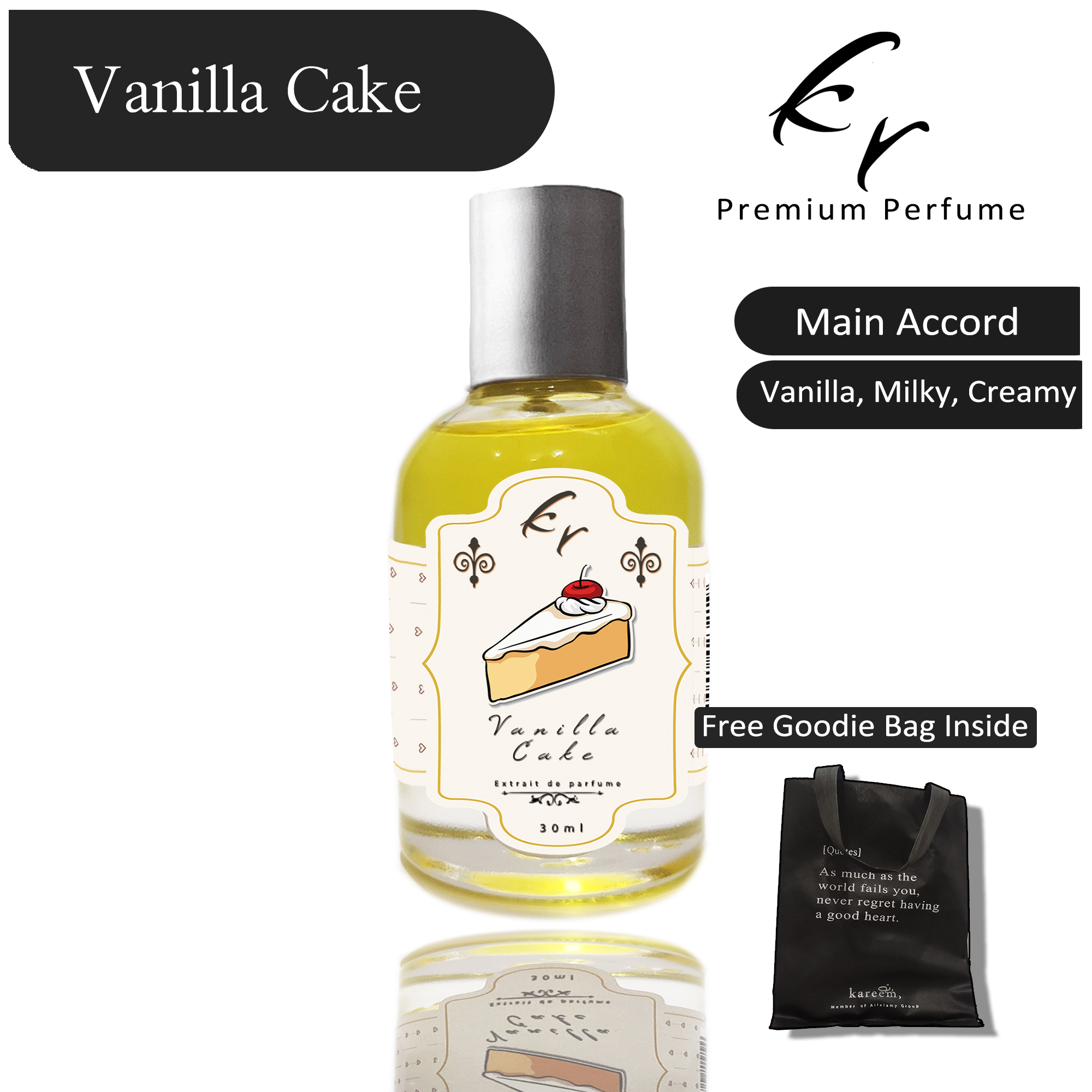 Kr Perfume Vanilla Cake | Extrait de perfume Vanilla Cake Unisex 30 ML ...