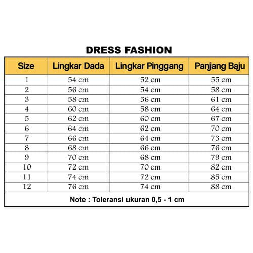 Baju Anak Perempuan Pakaian Anak Perempuan Dress Anak Gaun Anak Usia 1 12 Thn 2968 Lazada Indonesia