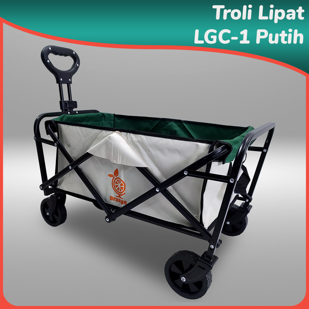 Troli Camping Serbaguna Troli Keranjang Gerobak Lipat Trolley Barang Glamping Box Lazada Indonesia