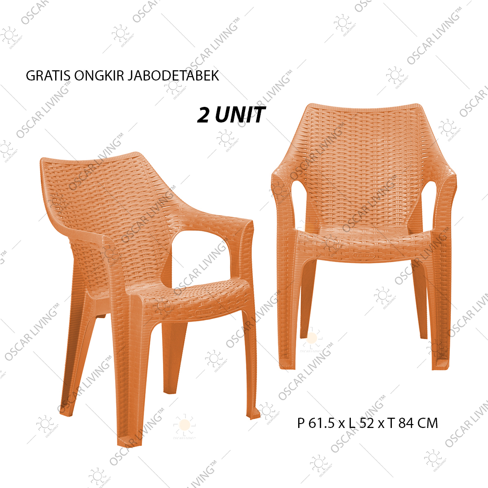 Kursi Teras Unit KST 304/KST 03 Tabitha Rotan Kursi Tamu