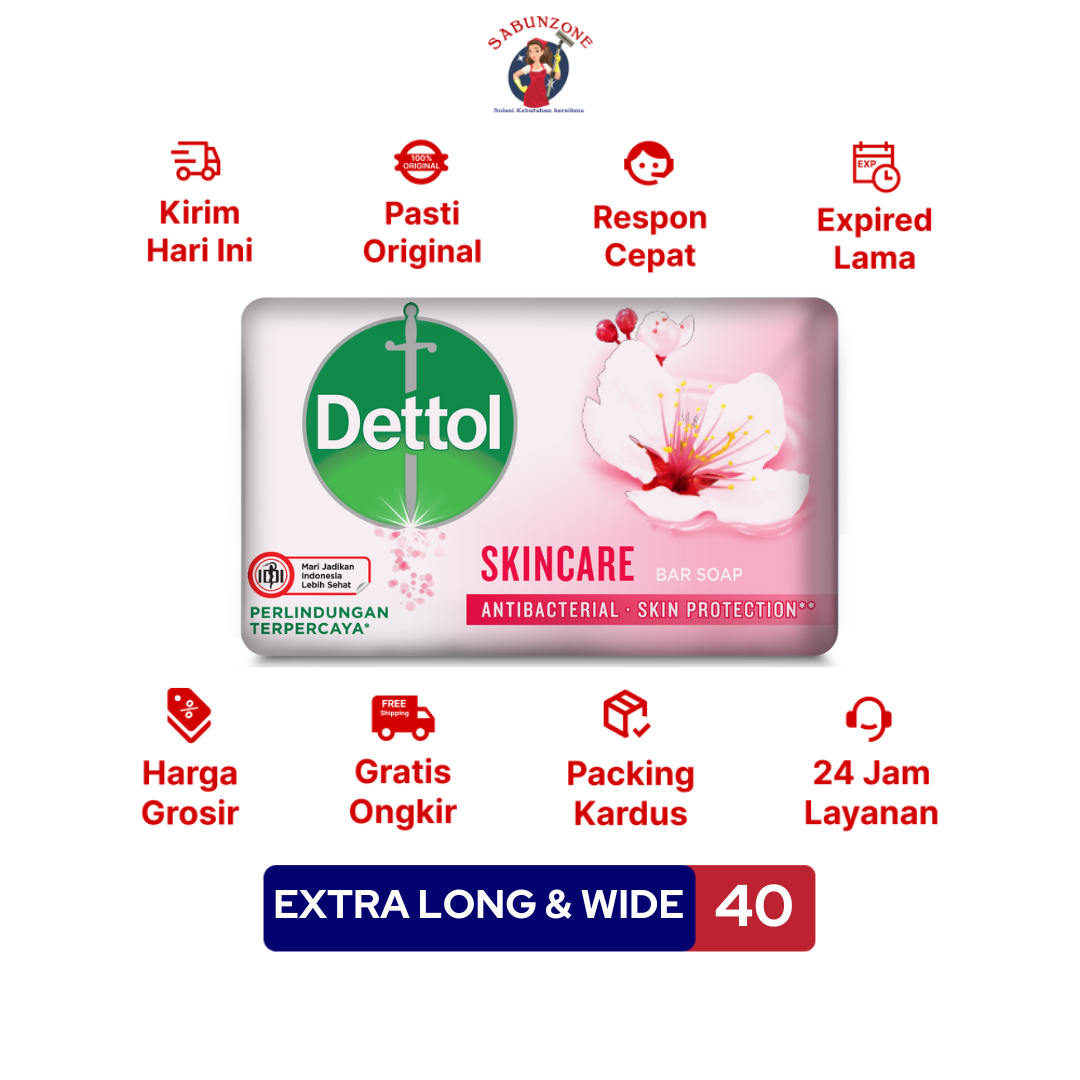 Sabun Mandi Batang Dettol Bar Soap Skincare Skin Protection Pink 100gr Lazada Indonesia 2839