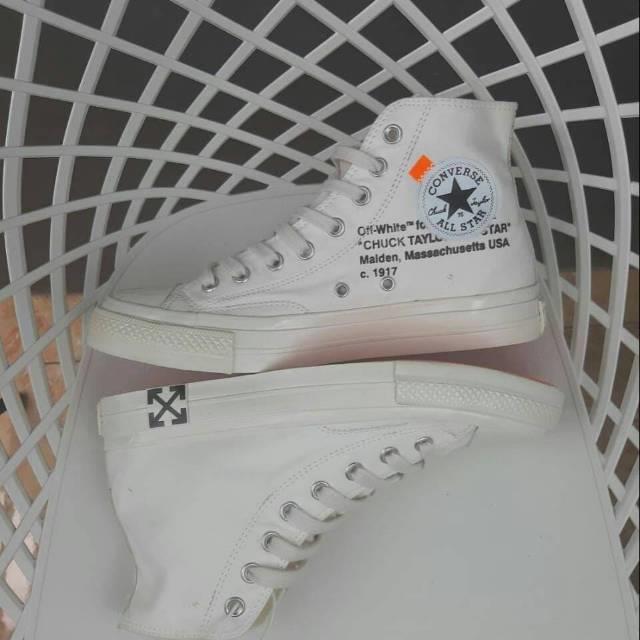 off white x converse clear