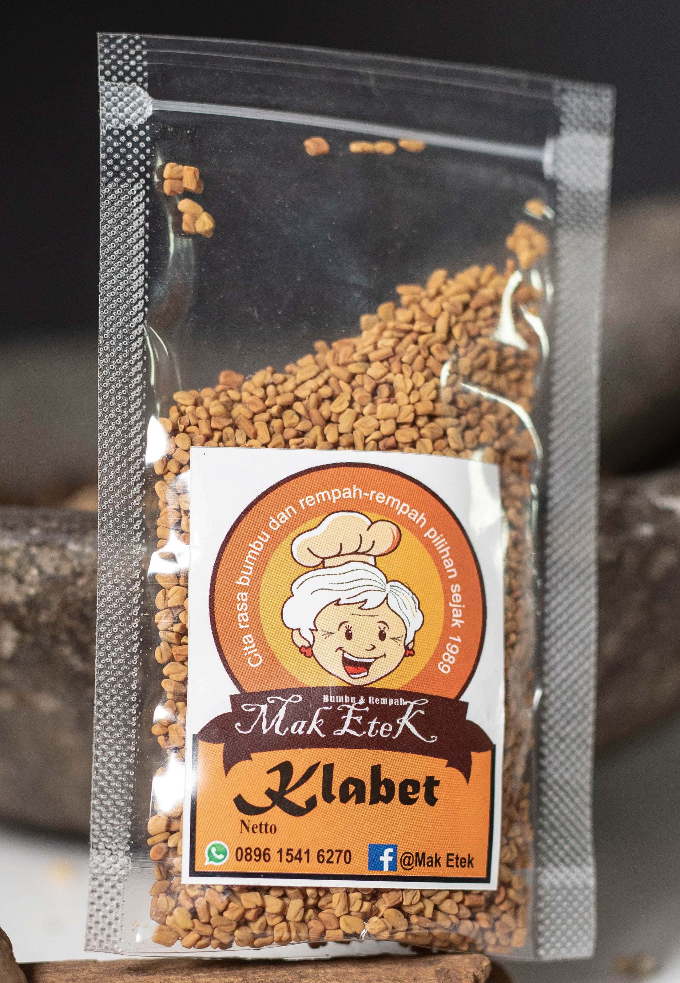 Fenugreek Biji Klabet Methi Seeds Halba Hulbah 250g Lazada