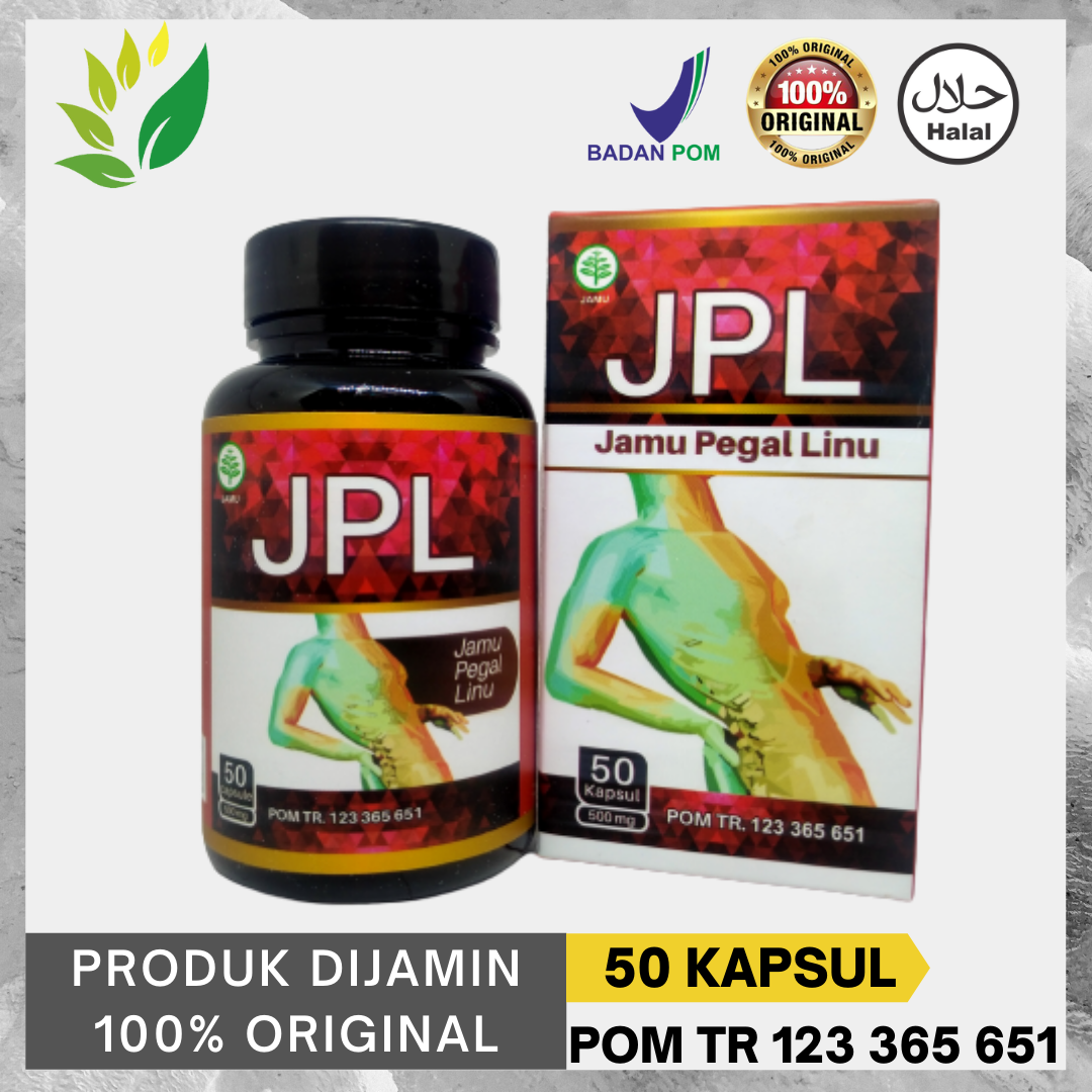 JPL Toga Nusantara Kapsul Jamu Pegal Linu Obat Herbal Pegal Linu Nyeri ...