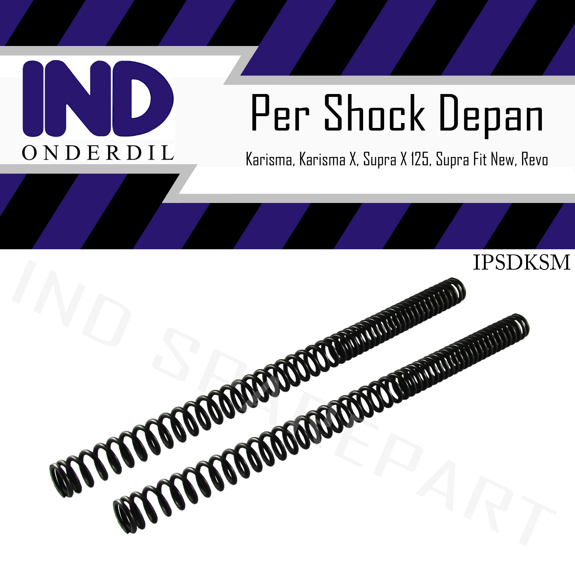 Per Shock Breaker-Shockbreaker Depan Supra X 125 & Karisma & Revo