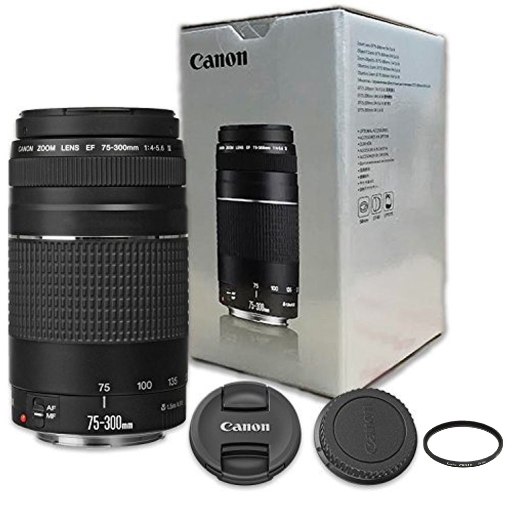 Bisa Cod Lensa Canon 75 300mm For Canon Is Ii Lazada Indonesia