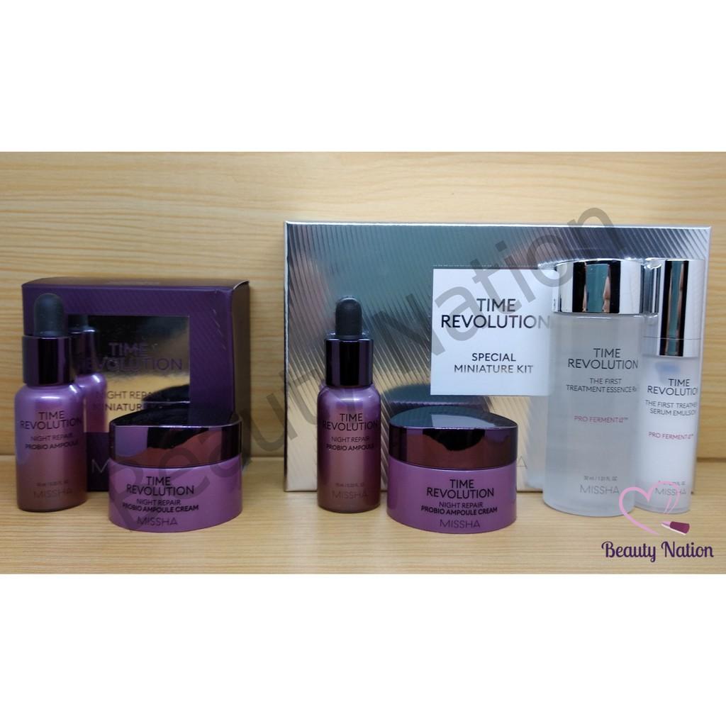 Missha Time Revolution Miniature Kit 2 Items 4 Items Lazada Indonesia