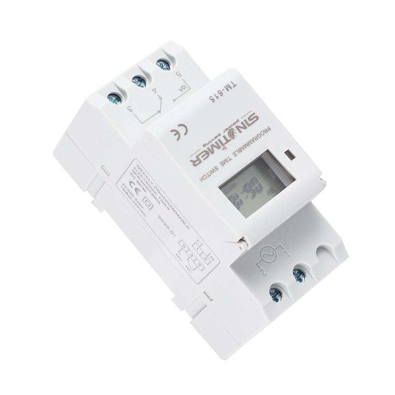 Sinotimer Tm-615H-30A Electronic Weekly 7 Days Programmable Digital ...
