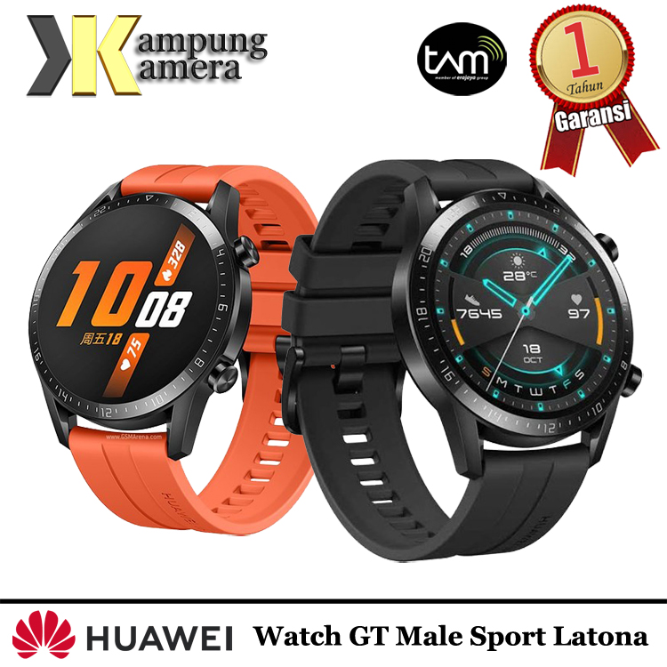 Huawei Watch GT2 Male Sport Latona B19 - Garansi Resmi 1 Tahun | Lazada  Indonesia