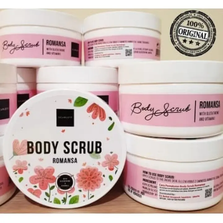 Body Scrub Romansa Terlaris Pencerah Kulit Tubuh Pemutih Tubuh Pusat Grosir Product Herbal Lazada Indonesia