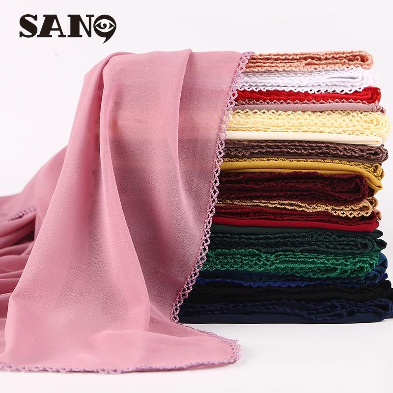 Jilbab Pashmina Sabyan - Kerudung Pasmina Diamond Italiano Pinggir NECI#msl037