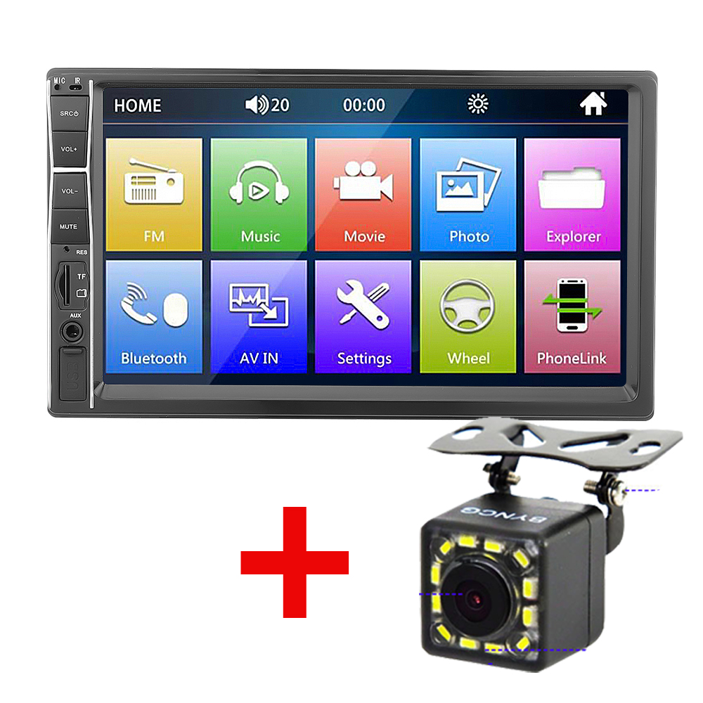 【Local stock】7032 Universal 2DIN Radio TV Mobil Android 7 inch murah HD ...