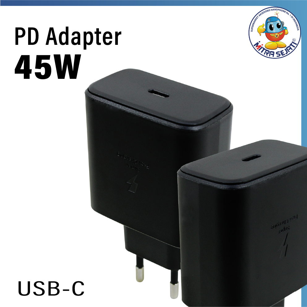 Kepala Charger USB C 45W Samsung Super Fast Charging-AKTC45WPDSA ...