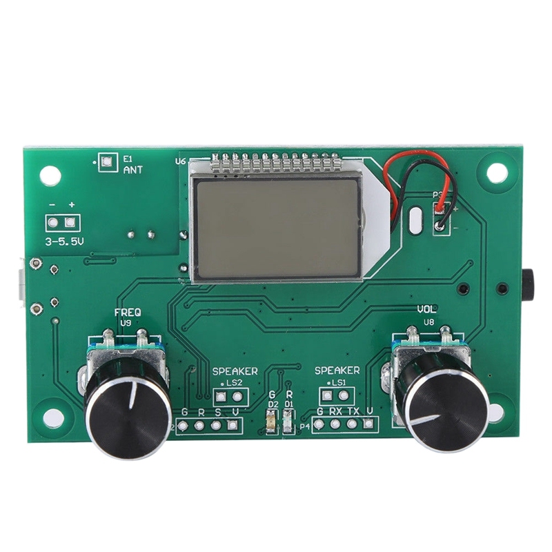 Bảng giá FM Radio Receiver Module 87-108MHz Frequency Modulation Stereo Receiving Board with LCD Digital Display 3-5V DSP PLL Phong Vũ