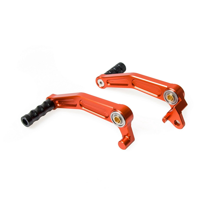 CNC Aluminum Kick Brake Pedal & Shift Lever Tip For KTM 690 Duke / SMC / Enduro