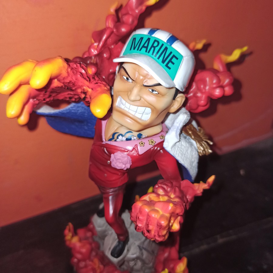 Figure Akainu Shakazuki F3 MH Studio Recast Resin Admiral One Piece
