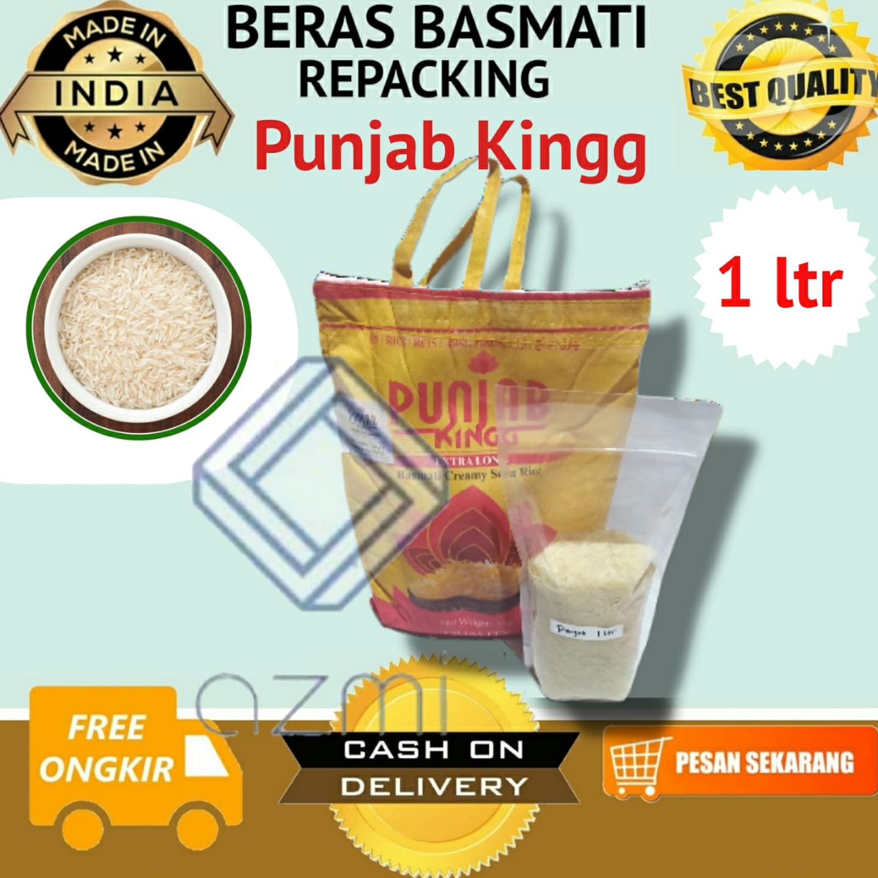 beras-basmati-punjab-kingg-1-liter-premiium-quality-bukan-beras-curah