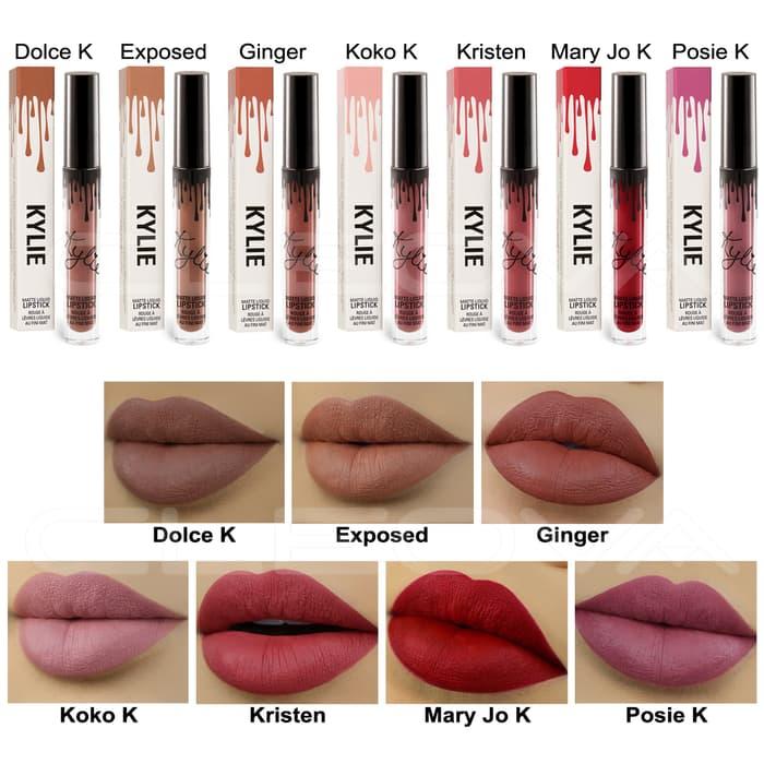 kylie metal matte lipstick