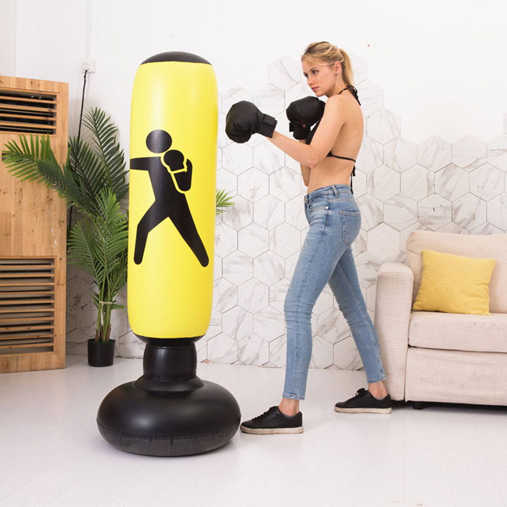 Betes 1 6m Pvc Sandbag Inflatable Boxing Column Tumbler Punch Bag Betes 1 6m Pvc Sandbag Inflatable