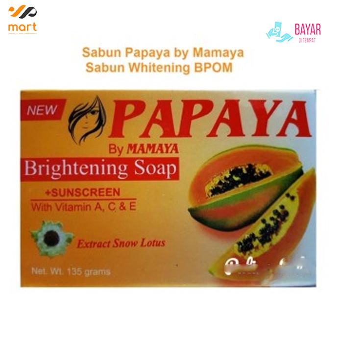 Sabun Papaya By Mamaya 135 Gram Sabun Pepaya Whitening Soap Asli Dan Resmi Lazada Indonesia