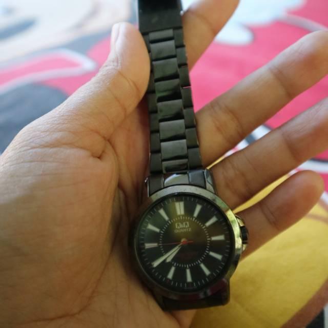 Preloved jam tangan Q&Q ori