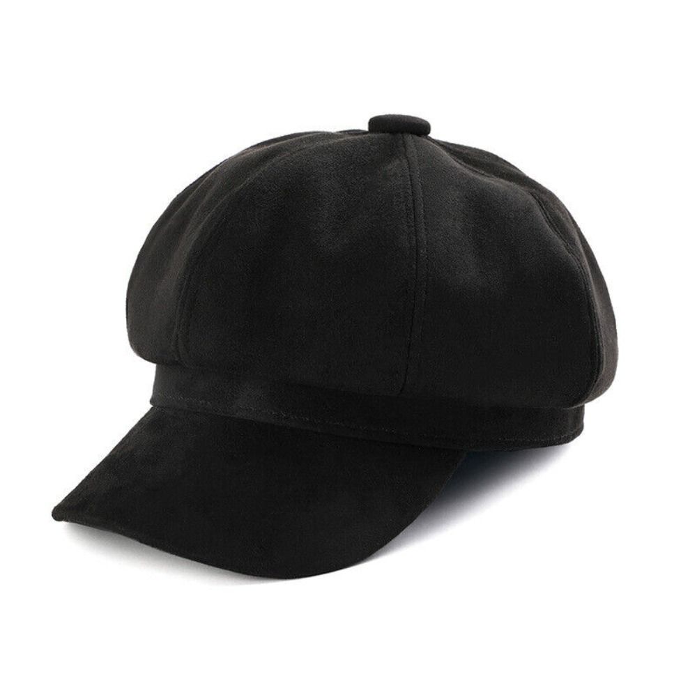 PRETTY MJ Cổ điển Có thể điều chỉnh Vải da lộn Mũ xe tải Mũ và mũ lưỡi trai Mũ beret Mũ Newsboy Mũ nồi Mũ nướng bánh