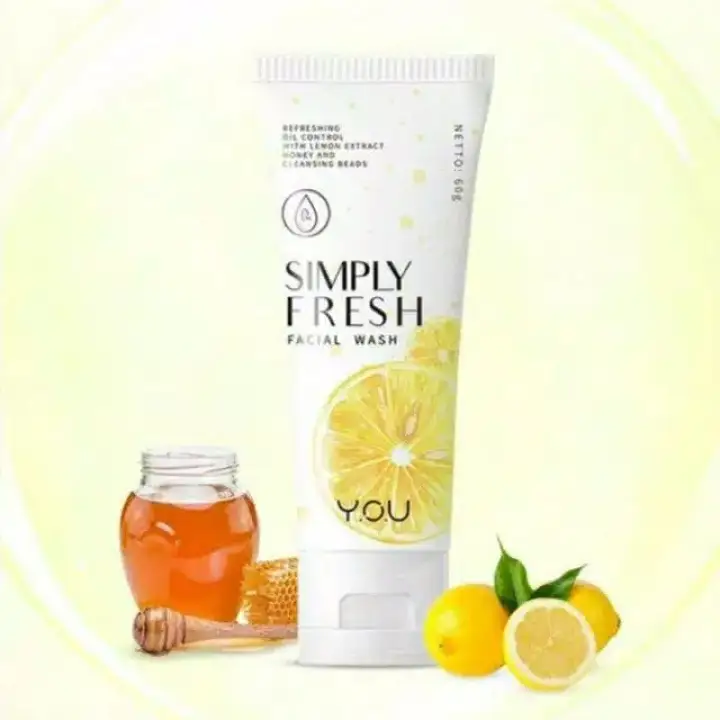 simply fresh facial wash
