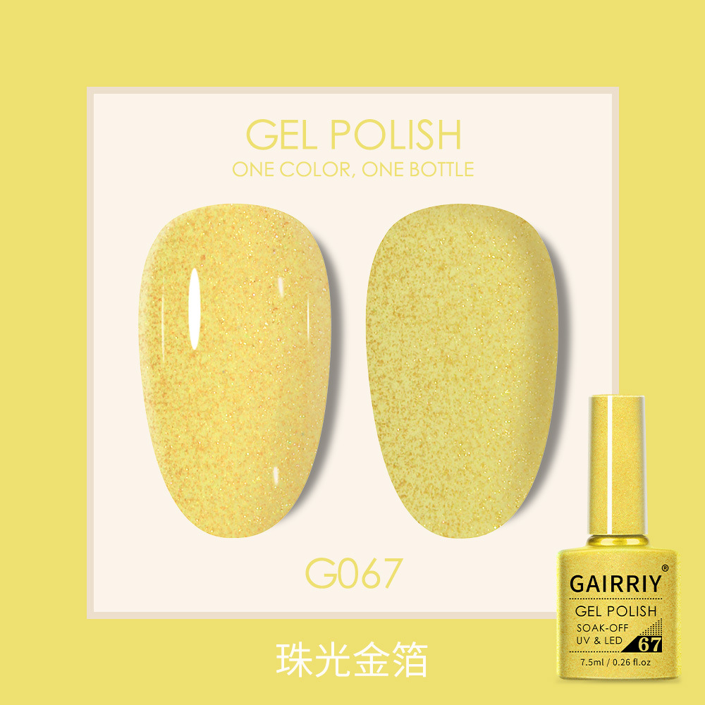 GAIRRIY Gel Nail Polish UV LED Nail Art / Kutek / Cat Kuku 80 Warna