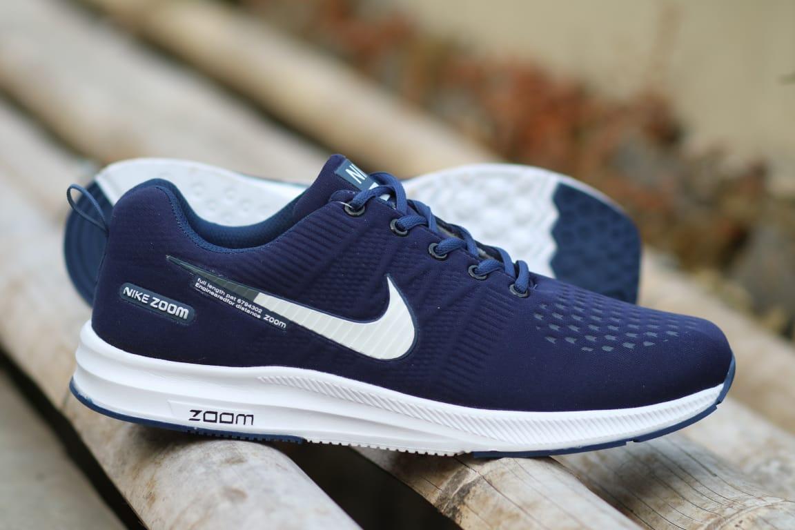 SEPATU NIKE ZOOM VOMERO NAVY SEPATU LARI RUNNING SHOES SEPATU CASUAL OLAHRAGA GYM NIKE ZOOM PREMIUM