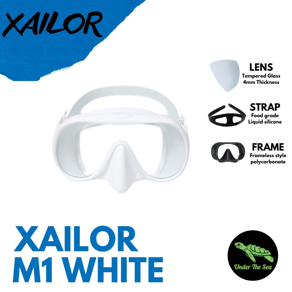 Mask Xailor M1 - Kacamata Selam Snorkling | Lazada Indonesia