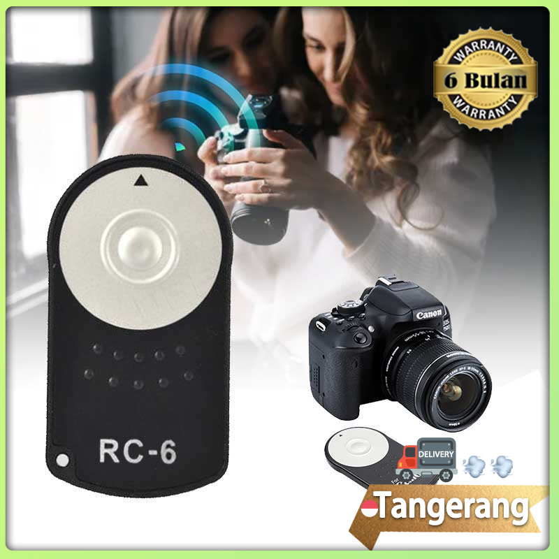 Canon Compatible Remote Control Wireless IR Remote Control RC-6 For ...