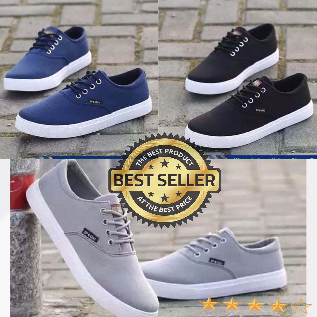 BGS-SEPATU SNEAKERS PRIA VANOO KLASIK