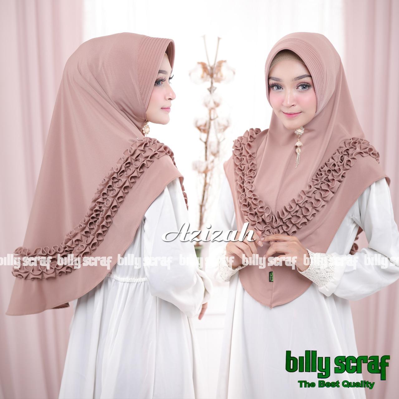 COD Hijab/Jilbab Instan Model Bergo terbaru termurah dan Terlaris / Kerudung Wanita terbaru jersey azizah / artha_jaya