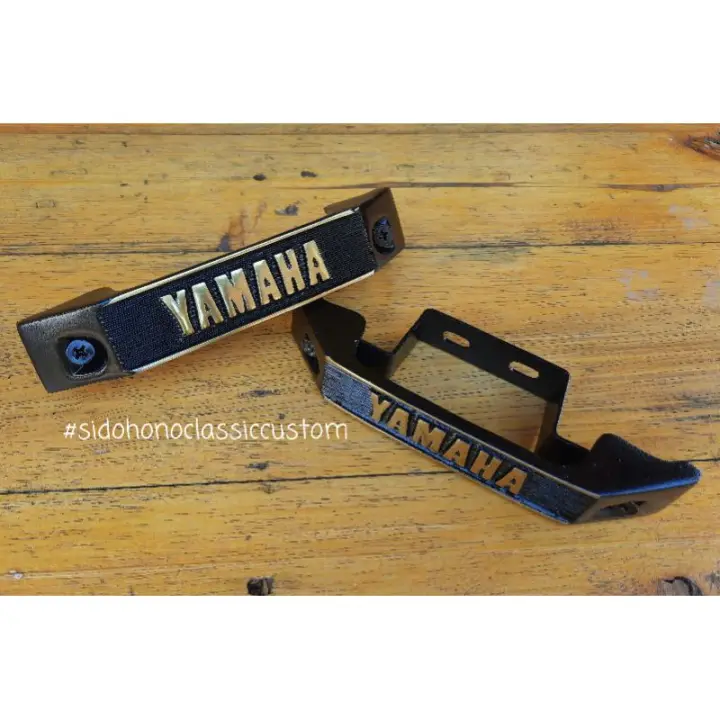 Kumis Yamaha Rx King Set Breket Alumunium Cor Hitam Kuning Dasi Rx Special Biang Bandung Style Lazada Indonesia