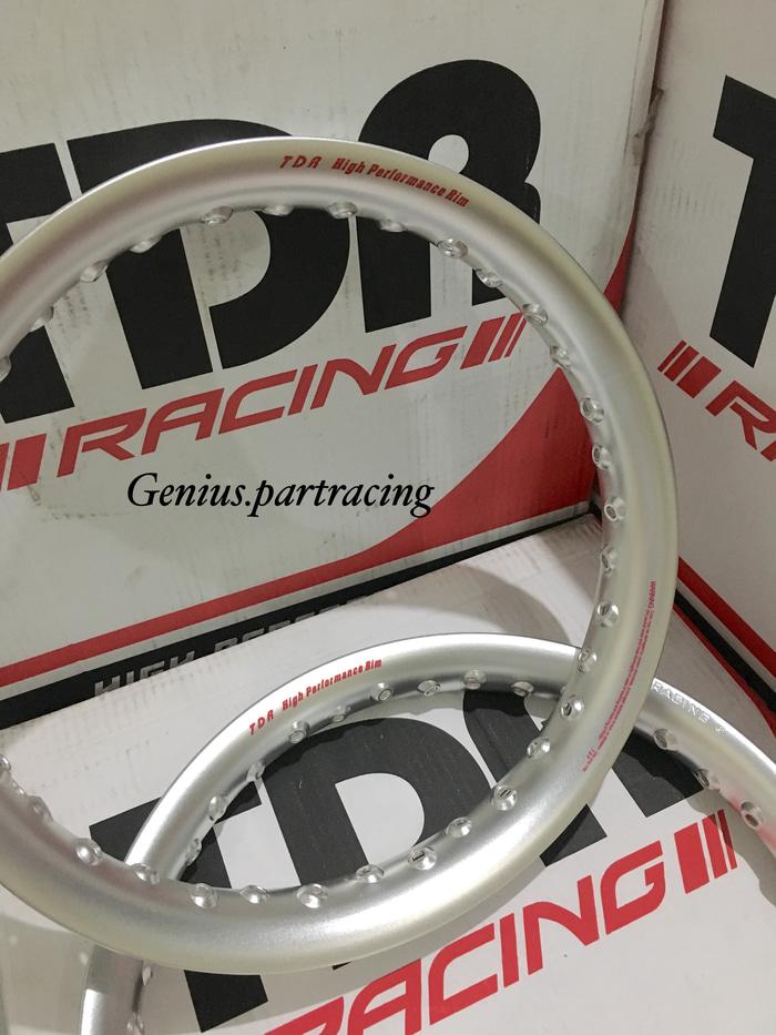 Promo VELG TDR USHAPE UKURAN 140/160 RlNG 14 WARNA SILVER (TDR ORIGINAL) Termurah