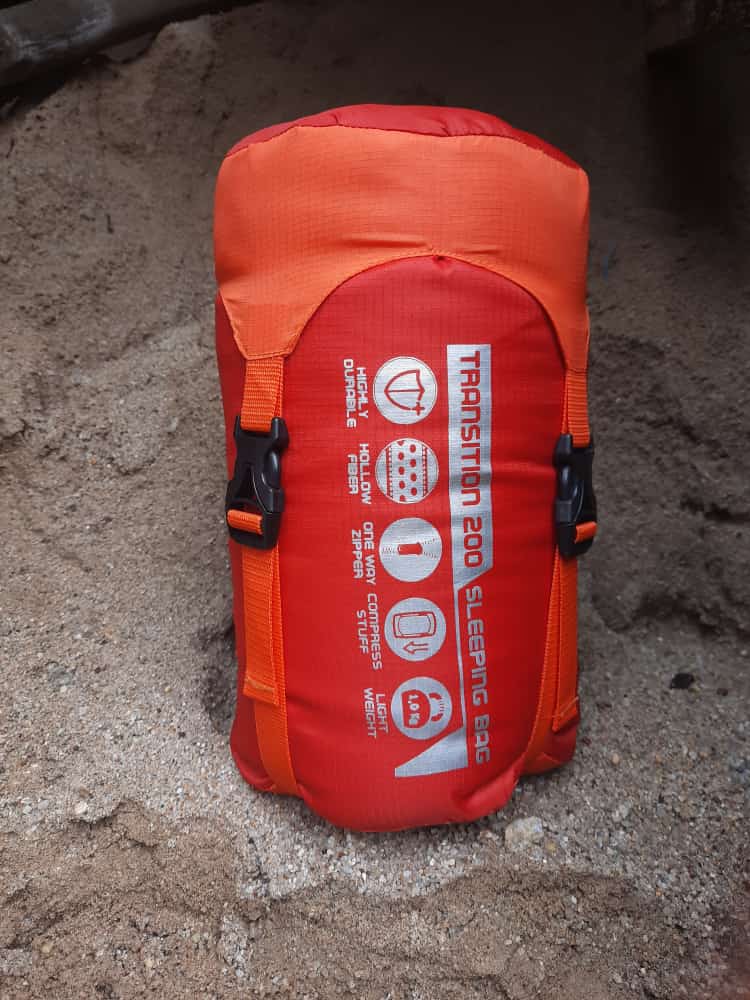 transition 200 sleeping bag