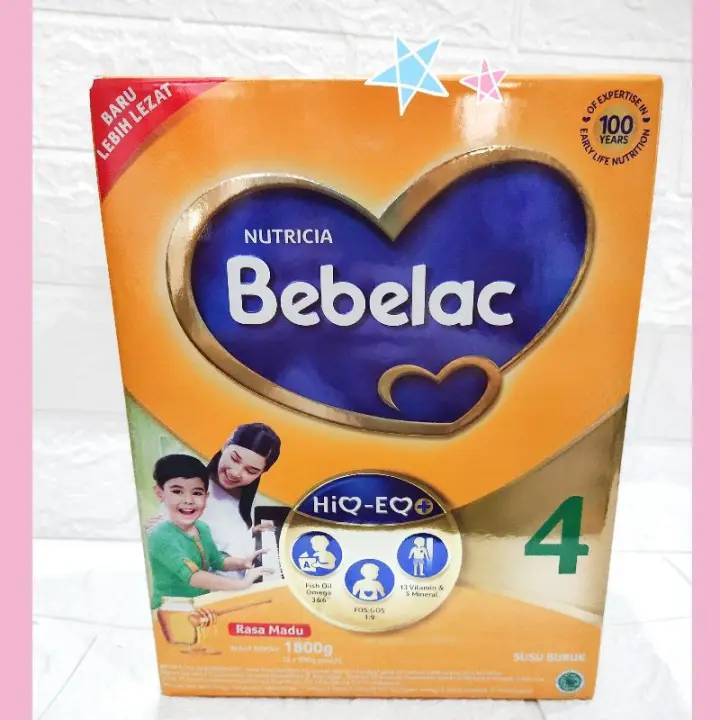 Bebelac 4 Madu Jumbo Box 1800 Gram Lazada Indonesia