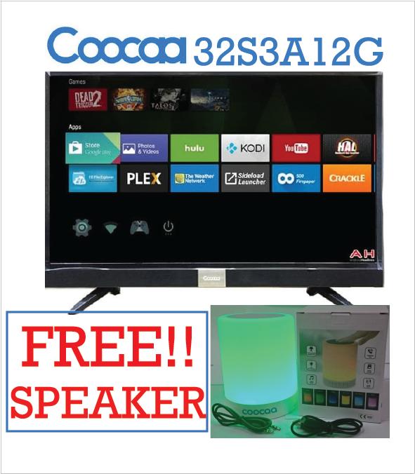 COOCAA 32 inch SMART DIGITAL LED HD TV - 32S3A12G