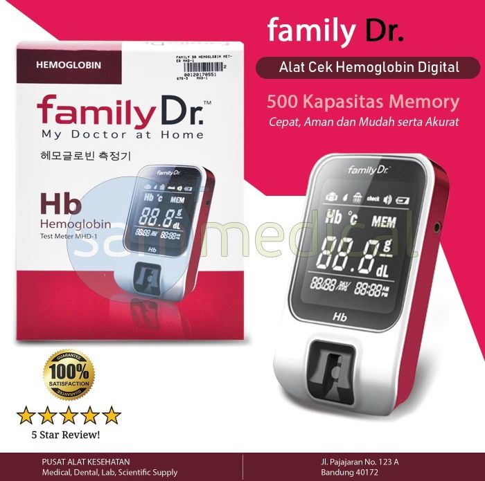 Family Dr Hemoglobin Meter MHD-1 | Lazada Indonesia