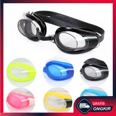 Gratis Ongkir - Kacamata Renang Swimming Goggles / Kacamata Renang Aquatic / Kacamata Renang Anti Air