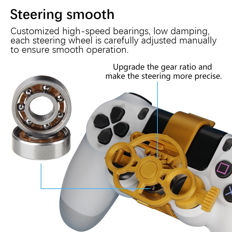 Gaming Racing Wheel Mini Steering Game Controller for Sony PlayStation ...