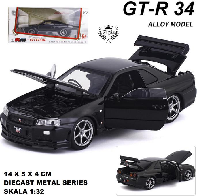 nissan skyline r34 diecast model