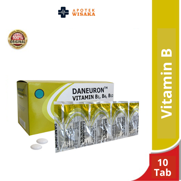 Daneuron 10 Tablet Vitamin B1,B6,B12 Lazada Indonesia