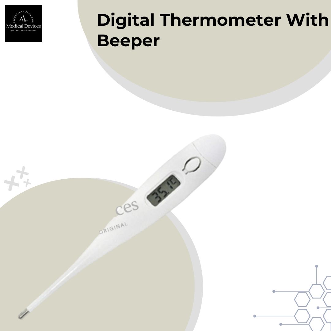 Digital Thermometer With Beeper - KT / Termometer Suhu Badan Bayi ...