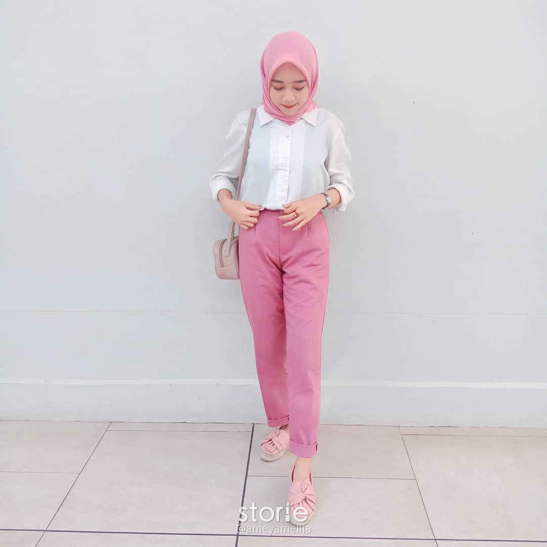 BAGGY PANTS ANAK PEREMPUAN TANGGUNG 