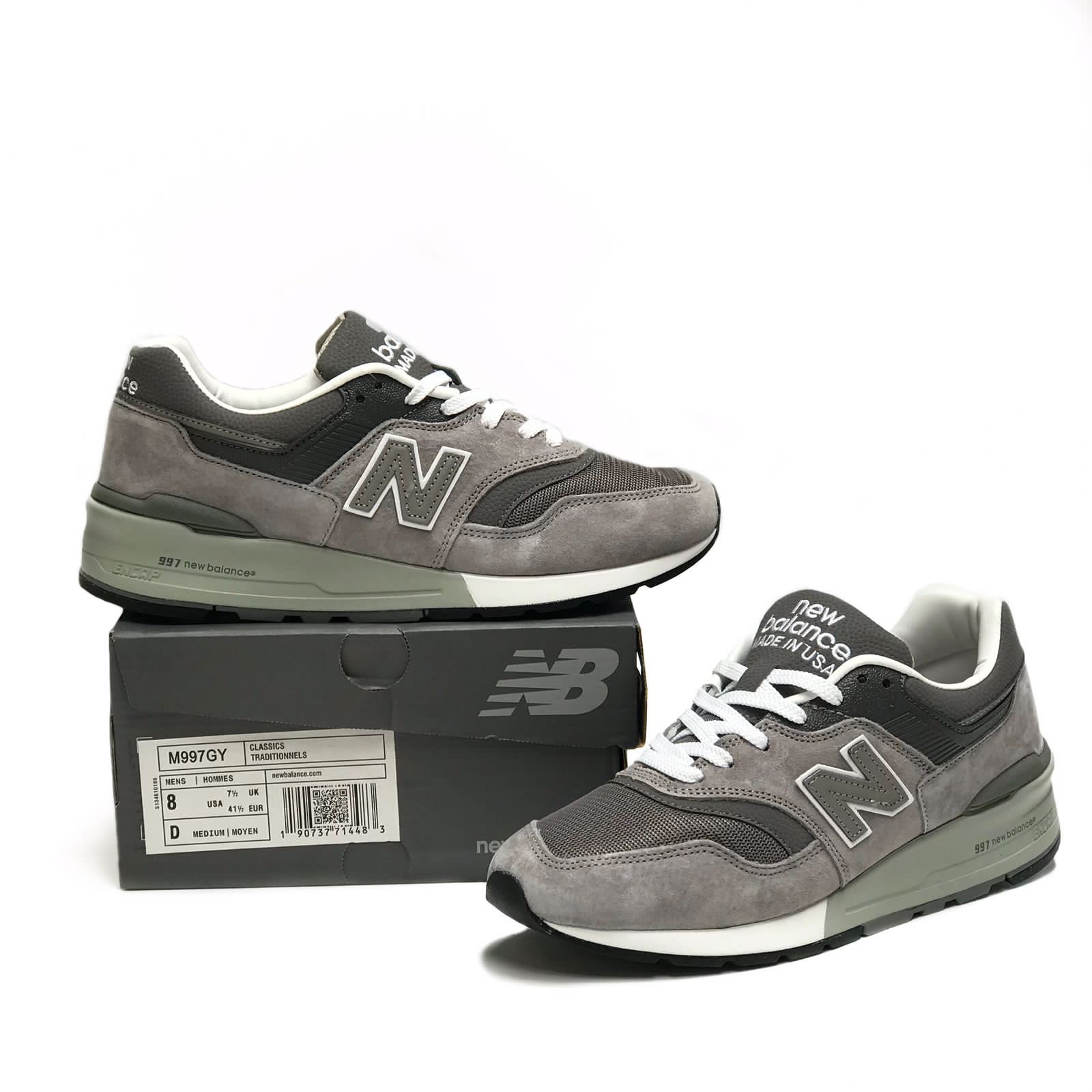 997 made in usa grey